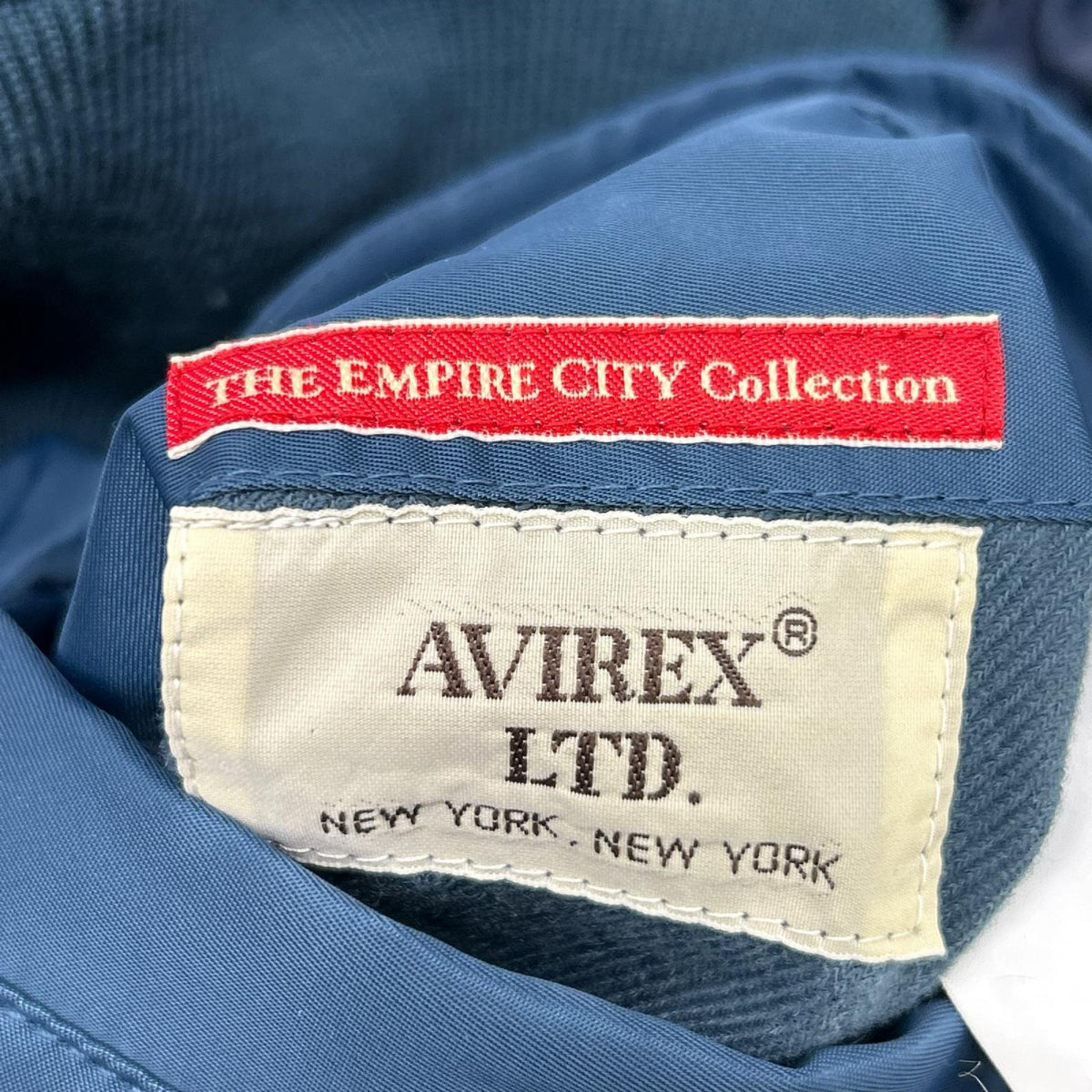 AVIREX Blue MA-1 Flight Jacket Size M