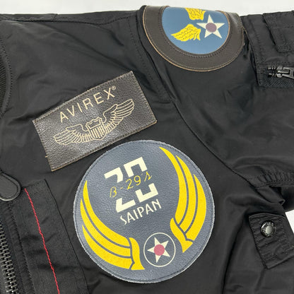 AVIREX Top Gun MA-1 Bomber Jacket Black Size M
