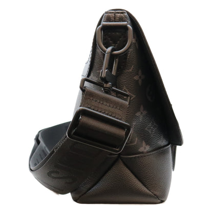LOUIS VUITTON Monogram Eclipse Saumur Messenger Bag Sandals