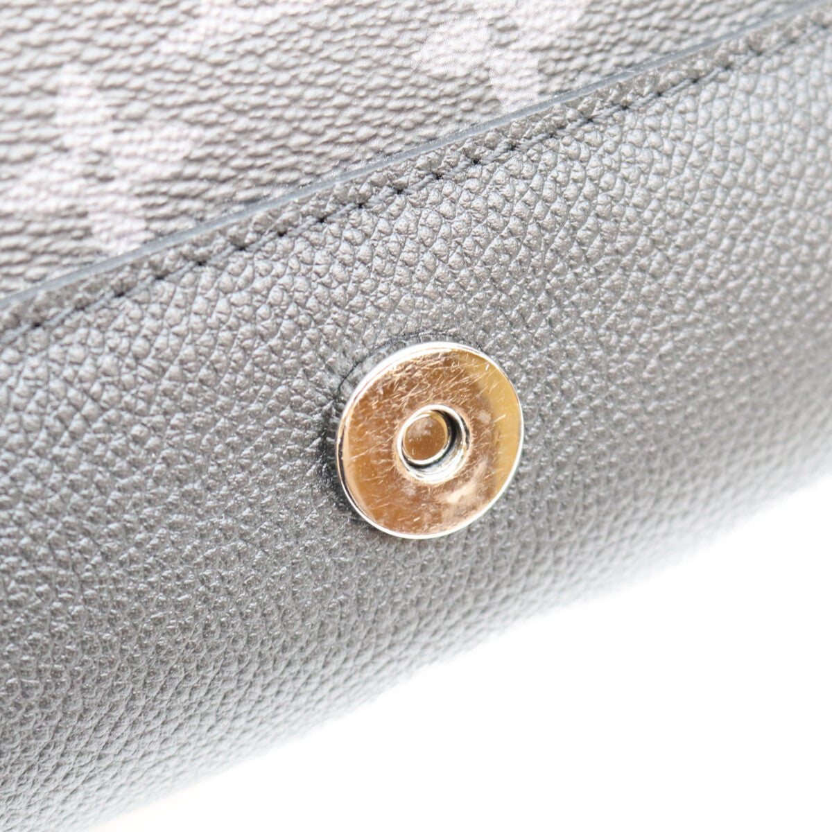 LOUIS VUITTON Monogram Eclipse Saumur Messenger Bag Sandals