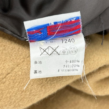 SCHOTT 7240 Wool Duffle Coat Beige Size 40