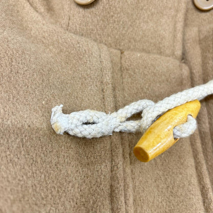 SCHOTT 7240 Wool Duffle Coat Beige Size 40