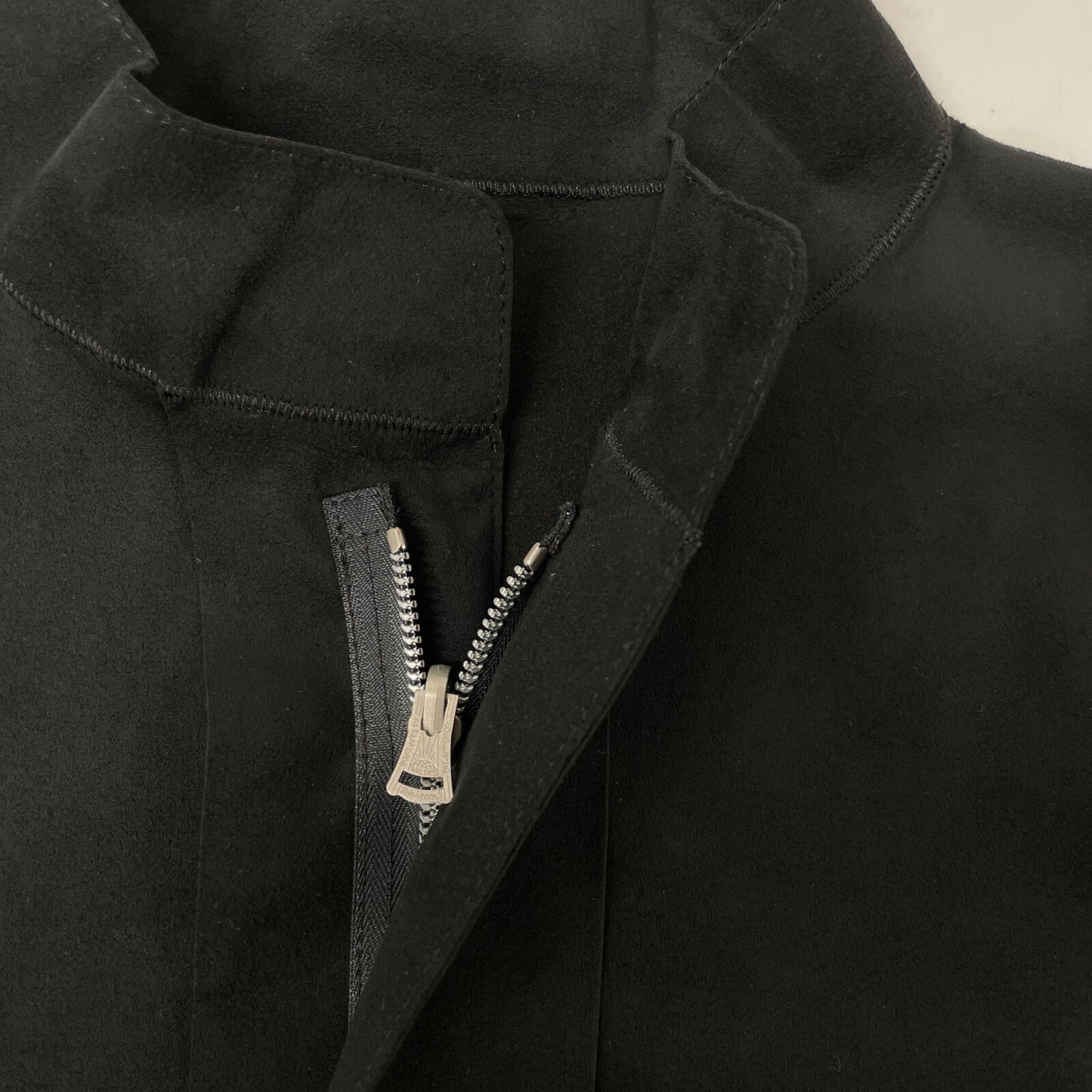 CLAS REDON Ultra Suede Coat Black Size 3