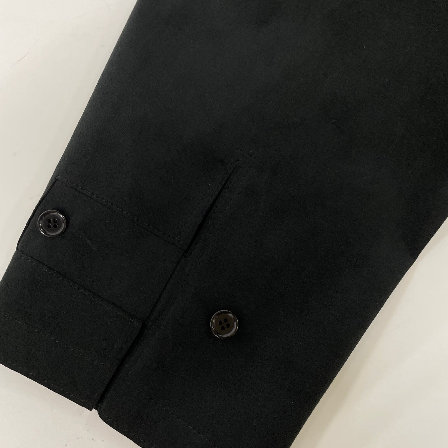 CLAS REDON Ultra Suede Coat Black Size 3