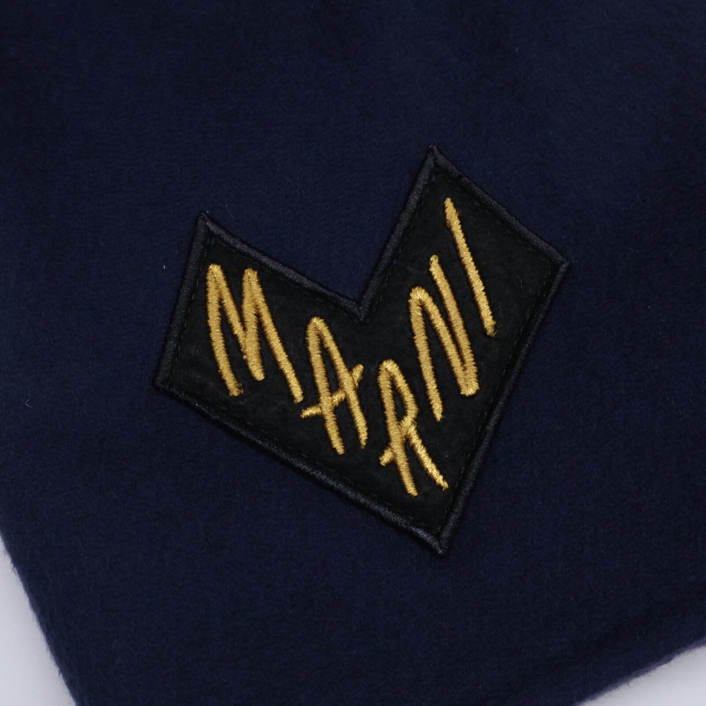 MARNI Wool Cashmere Coverall Jacket Navy Size 44