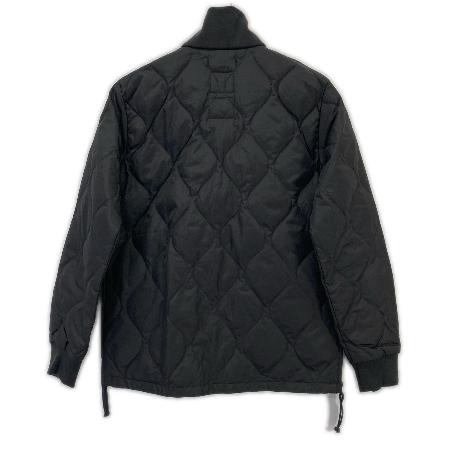 TAION Military Rib High Neck Down Jacket Black Size XS
