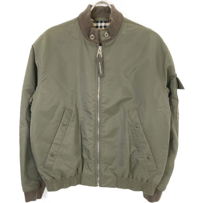 BURBERRY MA-1 Bomber Jacket Khaki Size 50