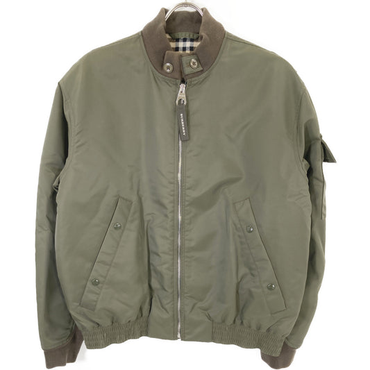BURBERRY MA-1 Bomber Jacket Khaki Size 50