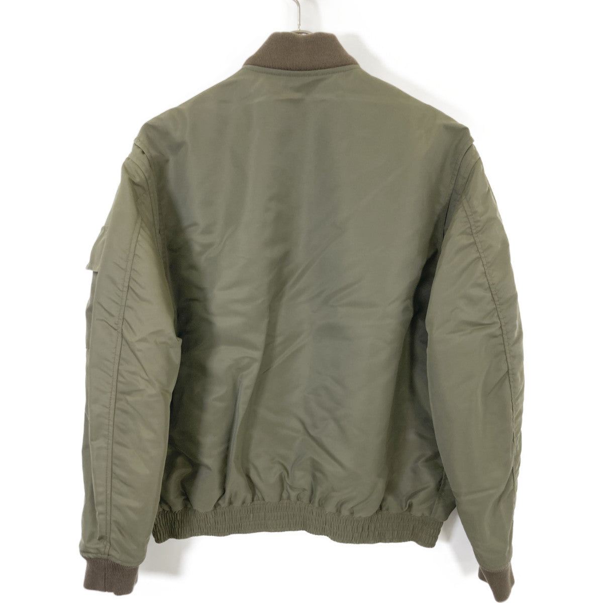BURBERRY MA-1 Bomber Jacket Khaki Size 50