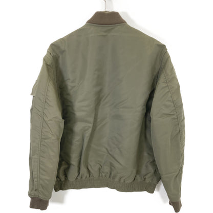 BURBERRY MA-1 Bomber Jacket Khaki Size 50