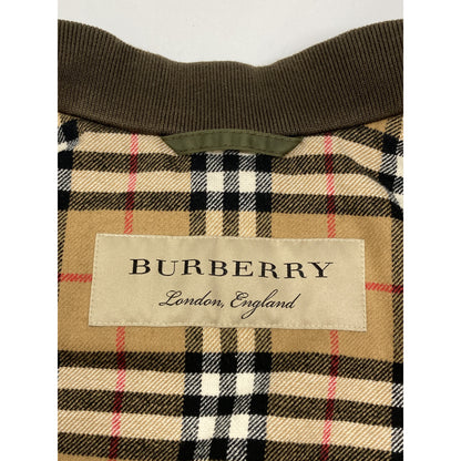 BURBERRY MA-1 Bomber Jacket Khaki Size 50