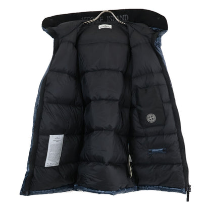 STONE ISLAND PERTEX QUANTUM Y Down Parka Navy Jacket Size S