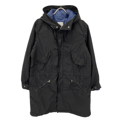 ASPESI Quilted Liner Mod Coat Black Polyester Size S