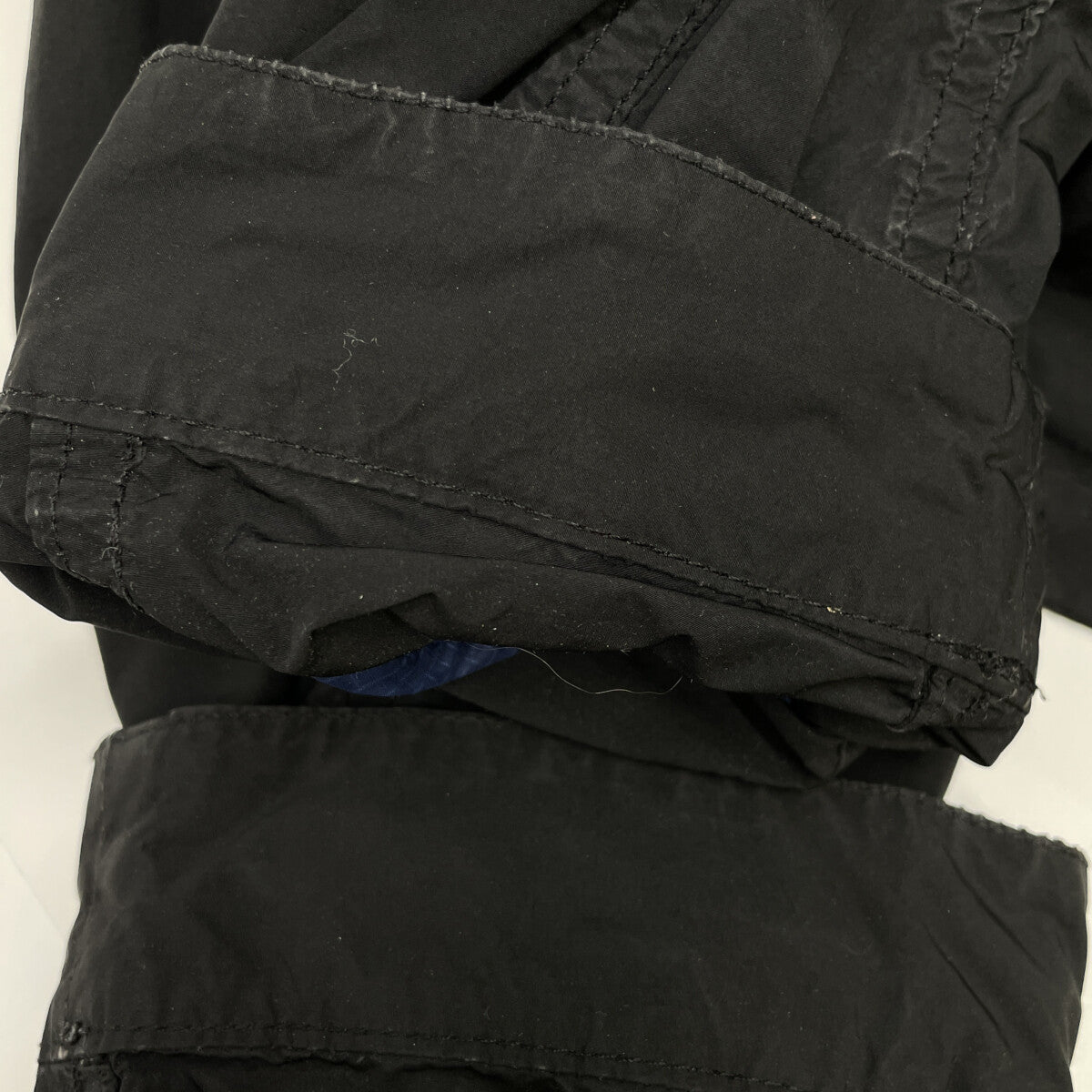 ASPESI Quilted Liner Mod Coat Black Polyester Size S