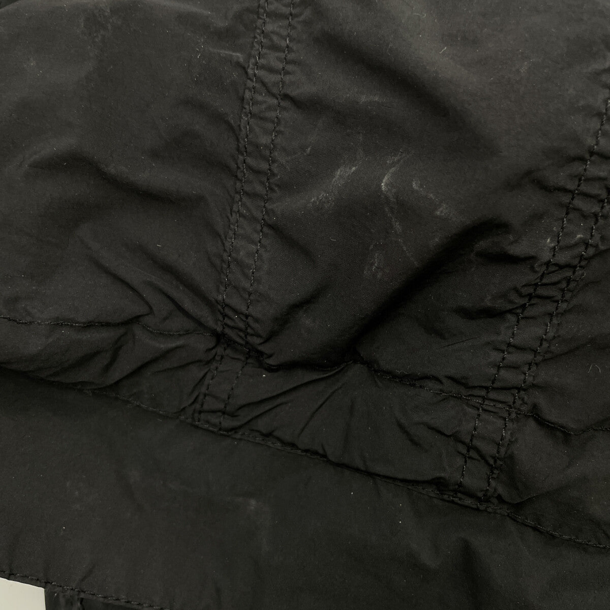 ASPESI Quilted Liner Mod Coat Black Polyester Size S