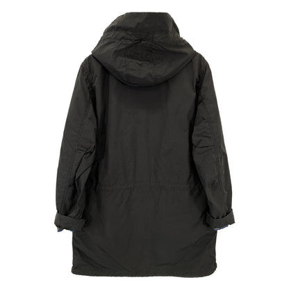 ASPESI Quilted Liner Mod Coat Black Polyester Size S