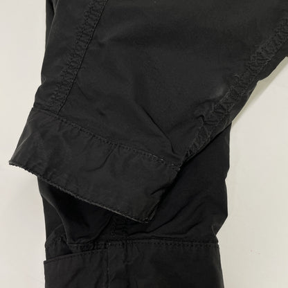 ASPESI Quilted Liner Mod Coat Black Polyester Size S