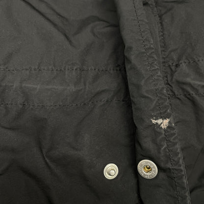ASPESI Quilted Liner Mod Coat Black Polyester Size S
