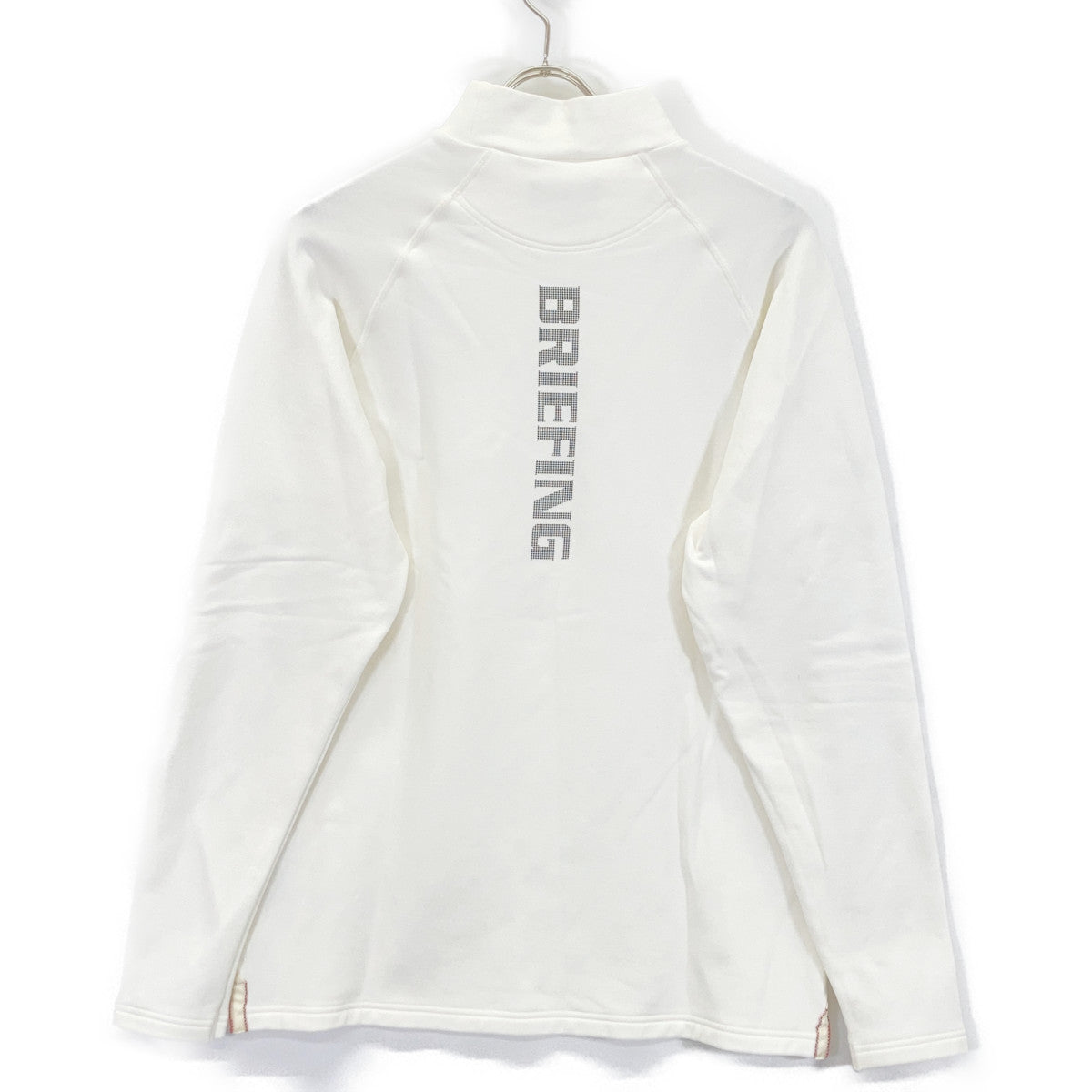 Briefing GOLF BRG243M64 White Warm High-Neck Shirt Size M