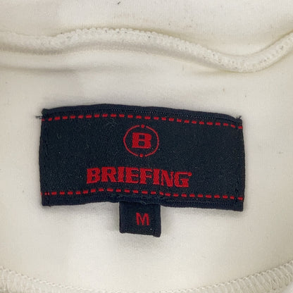 Briefing GOLF BRG243M64 White Warm High-Neck Shirt Size M