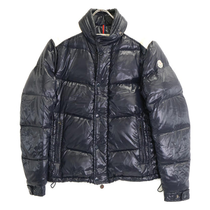 MONCLER 40349 Austin Navy Nylon Down Coat Size 4