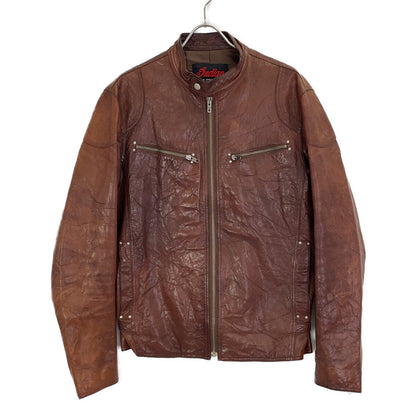 INDIAN MOTORCYCLE Goat Leather Rider Jacket Size 42