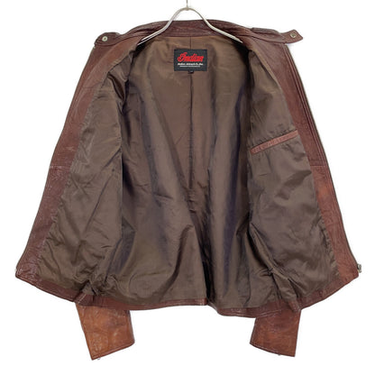 INDIAN MOTORCYCLE Goat Leather Rider Jacket Size 42