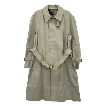 Aquascutum UK Made Check Lining Cotton Trench Coat Size 38