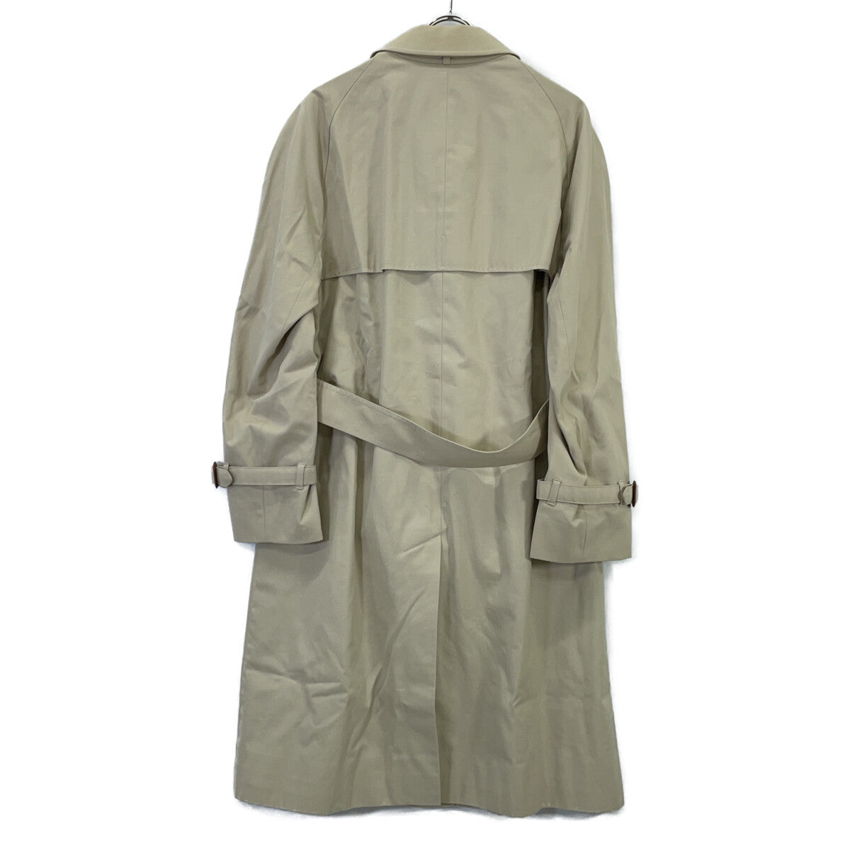 Aquascutum UK Made Check Lining Cotton Trench Coat Size 38