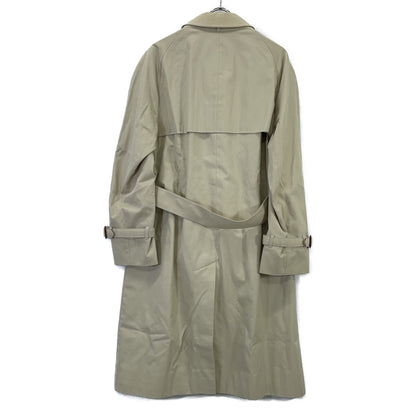 Aquascutum UK Made Check Lining Cotton Trench Coat Size 38
