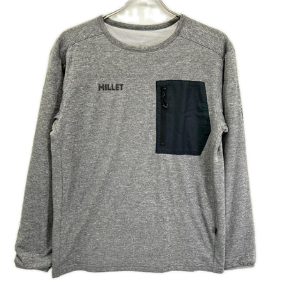 MILLET Alpha Light Crew Sweatshirt Gray Size S