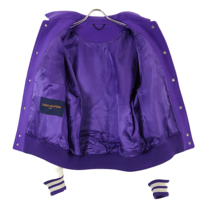 LOUIS VUITTON Virgil Abloh Multi Patch Jacket Purple Size 50