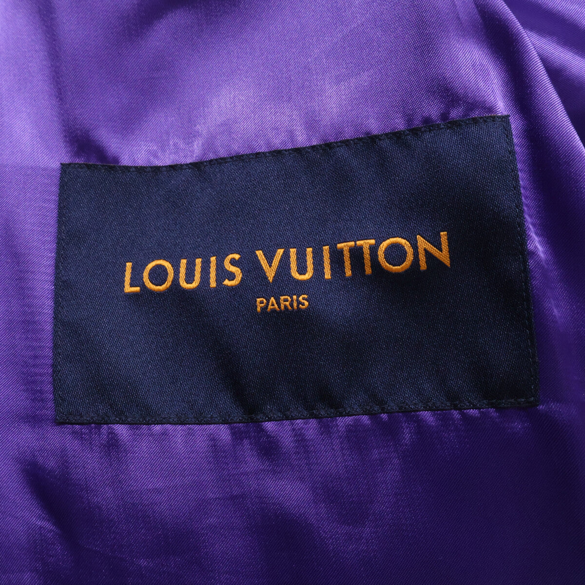 LOUIS VUITTON Virgil Abloh Multi Patch Jacket Purple Size 50