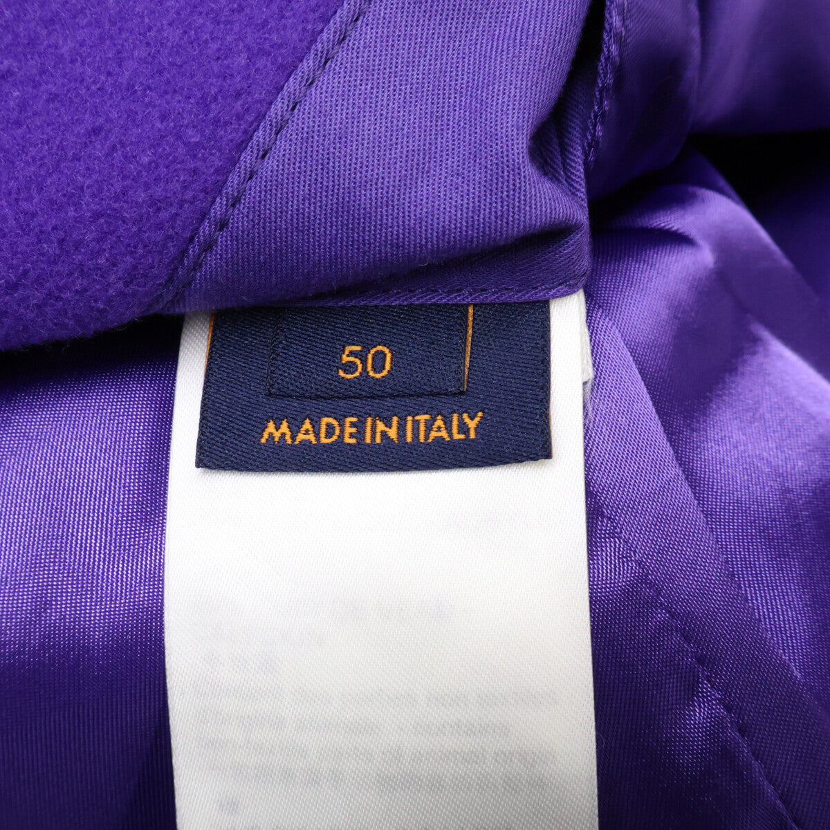 LOUIS VUITTON Virgil Abloh Multi Patch Jacket Purple Size 50