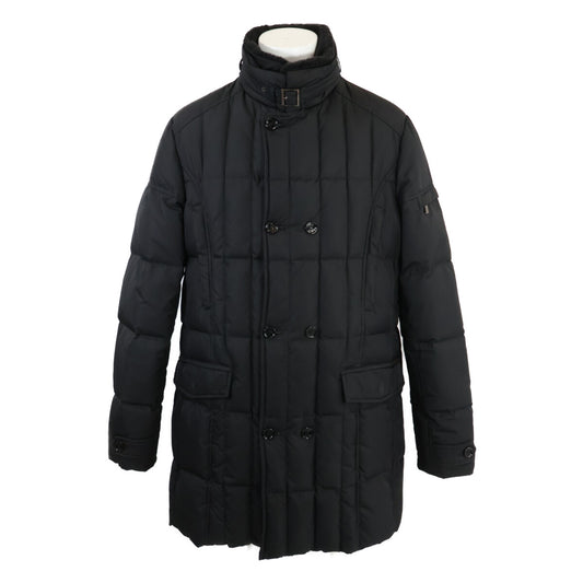 MOORER MORRIS-KM Fur Collar Down Coat Black Size 58