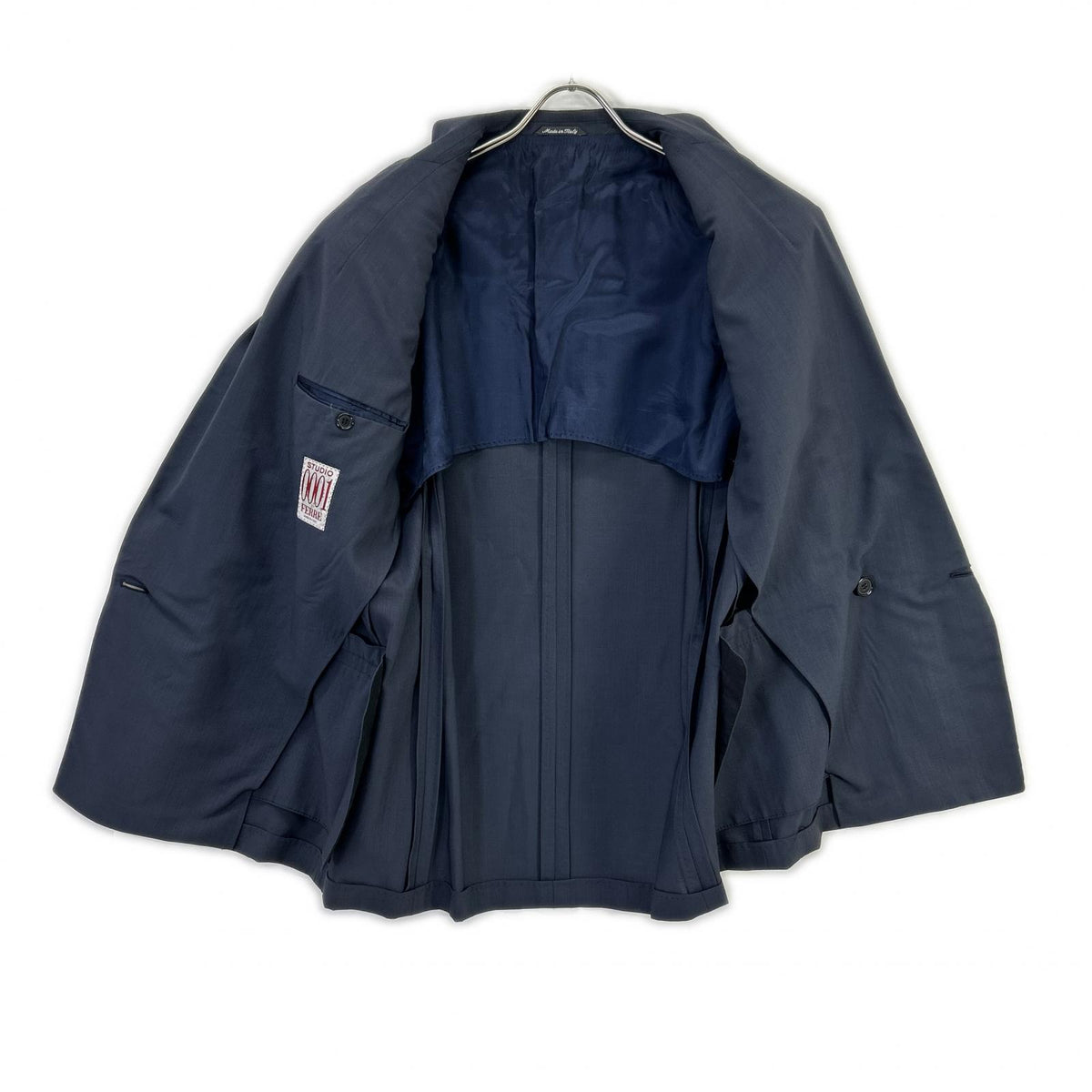 Gianfranco Ferre 90s Studio Ferre Navy Blazer Jacket Size 50