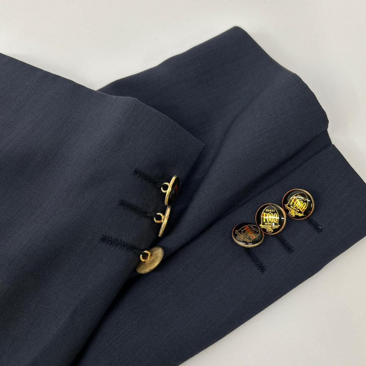 Gianfranco Ferre 90s Studio Ferre Navy Blazer Jacket Size 50