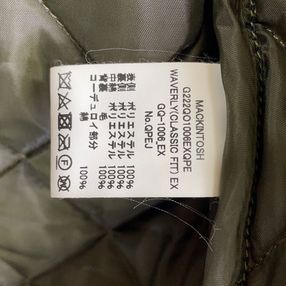 BEAMS F x Mackintosh Khaki Quilted Jacket Size 38