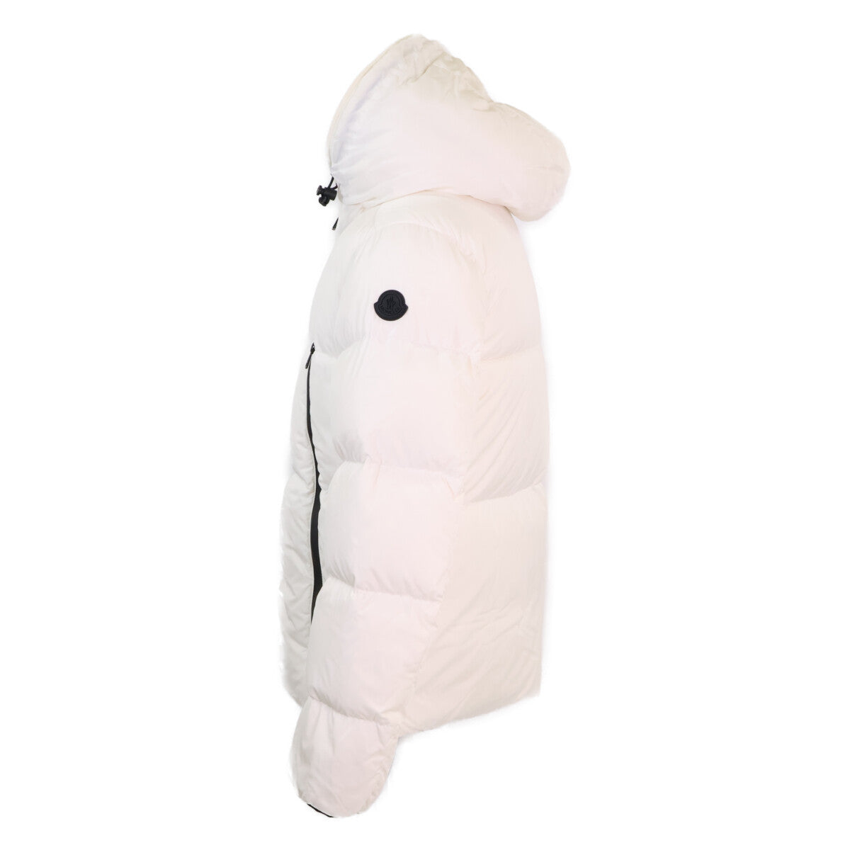 MONCLER MONTCLA Hooded Down Nylon Jacket White Size 2