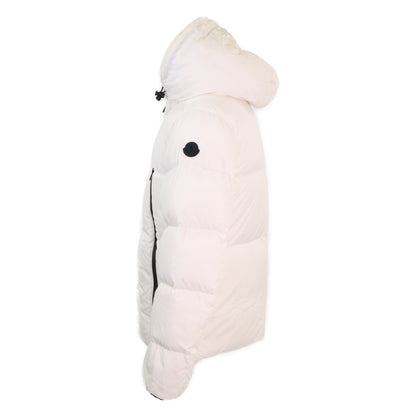 MONCLER MONTCLA Hooded Down Nylon Jacket White Size 2