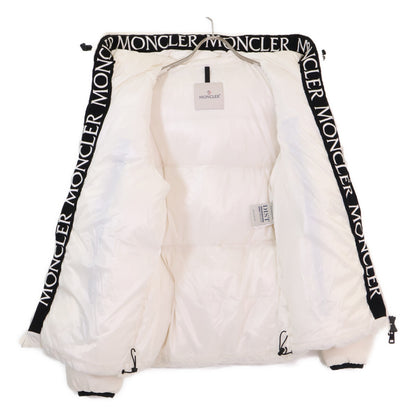 MONCLER MONTCLA Hooded Down Nylon Jacket White Size 2