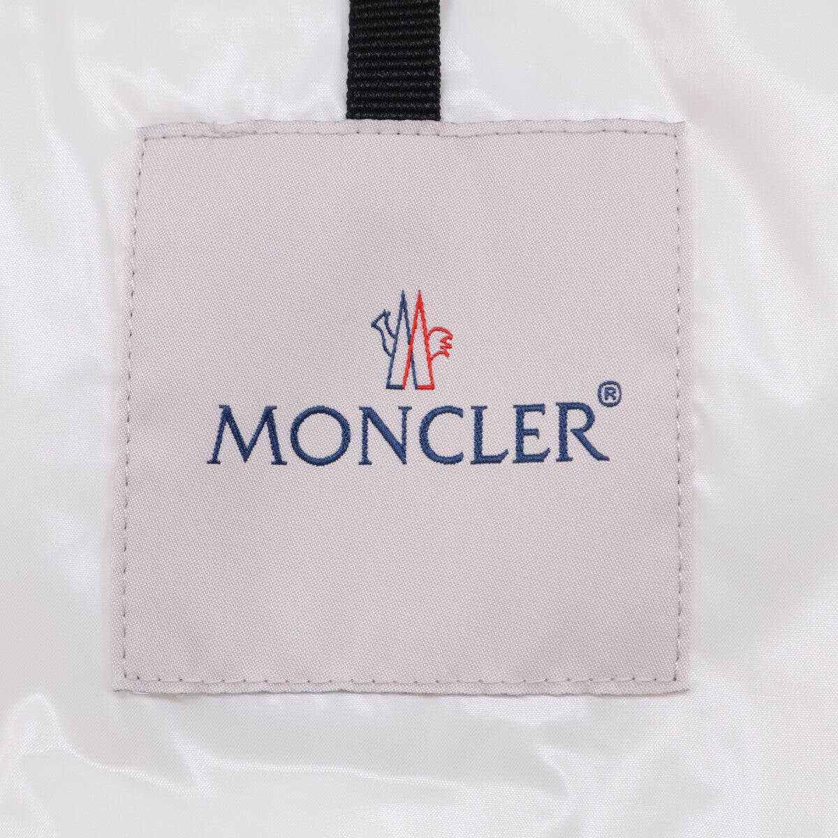 MONCLER MONTCLA Hooded Down Nylon Jacket White Size 2
