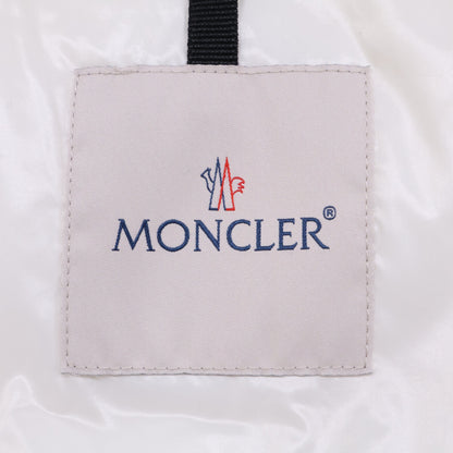 MONCLER MONTCLA Hooded Down Nylon Jacket White Size 2
