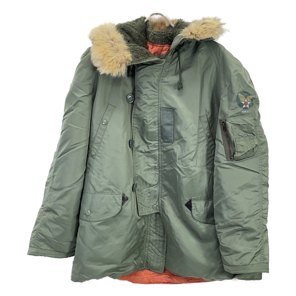 MILITARY HOPE MFG N-3B Khaki Flight Jacket Size L