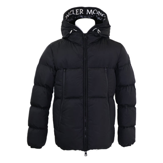 MONCLER MONTCLA Hooded Down Jacket Black Size 1