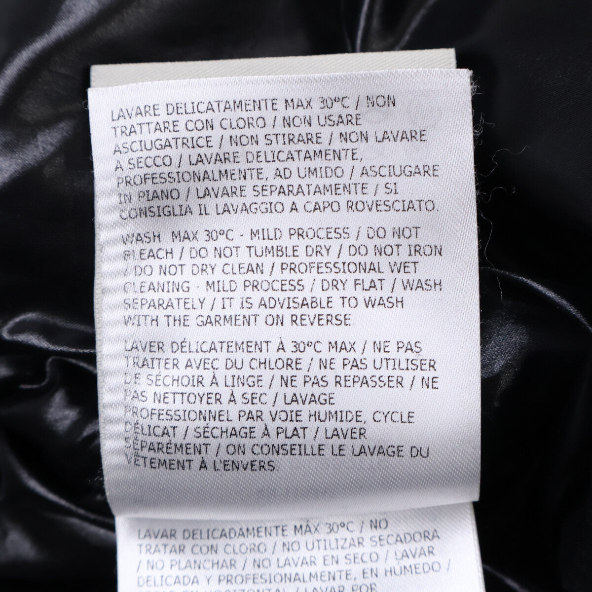 MONCLER MONTCLA Hooded Down Jacket Black Size 1