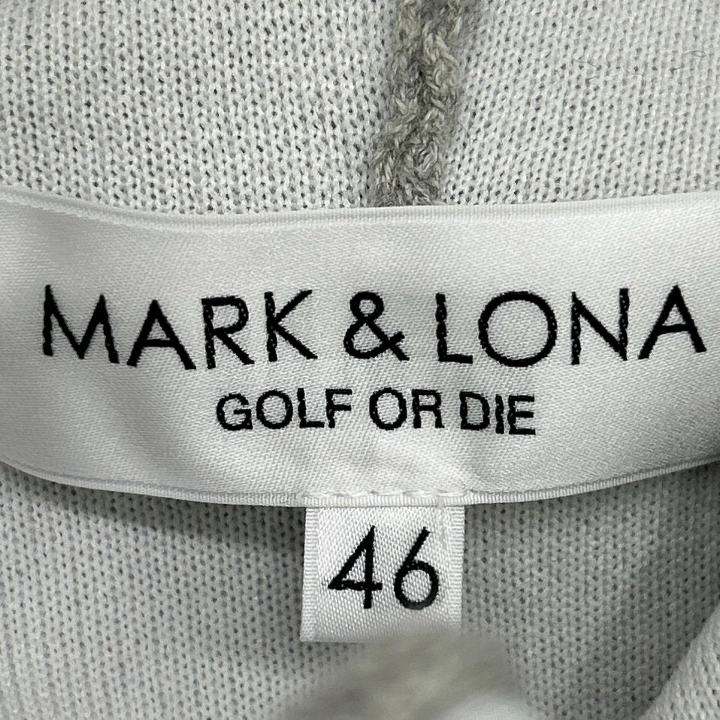 MARK&LONA 26SS Grey Stela CO CASH Blended Hoodie Size 46