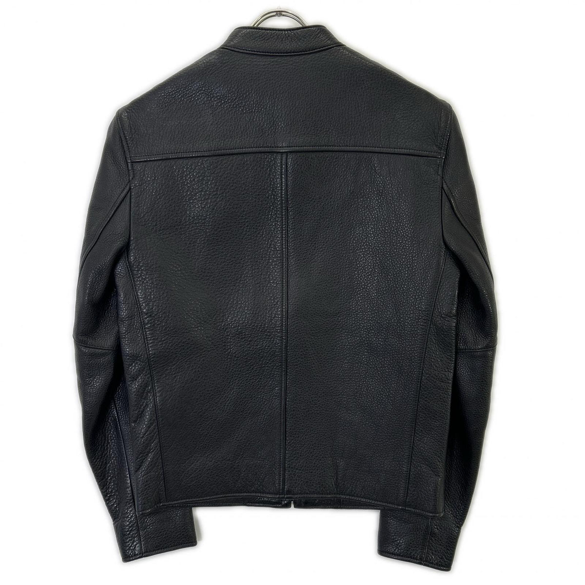 COACH F86594 Black Cowhide Leather Rider Jacket Size XS