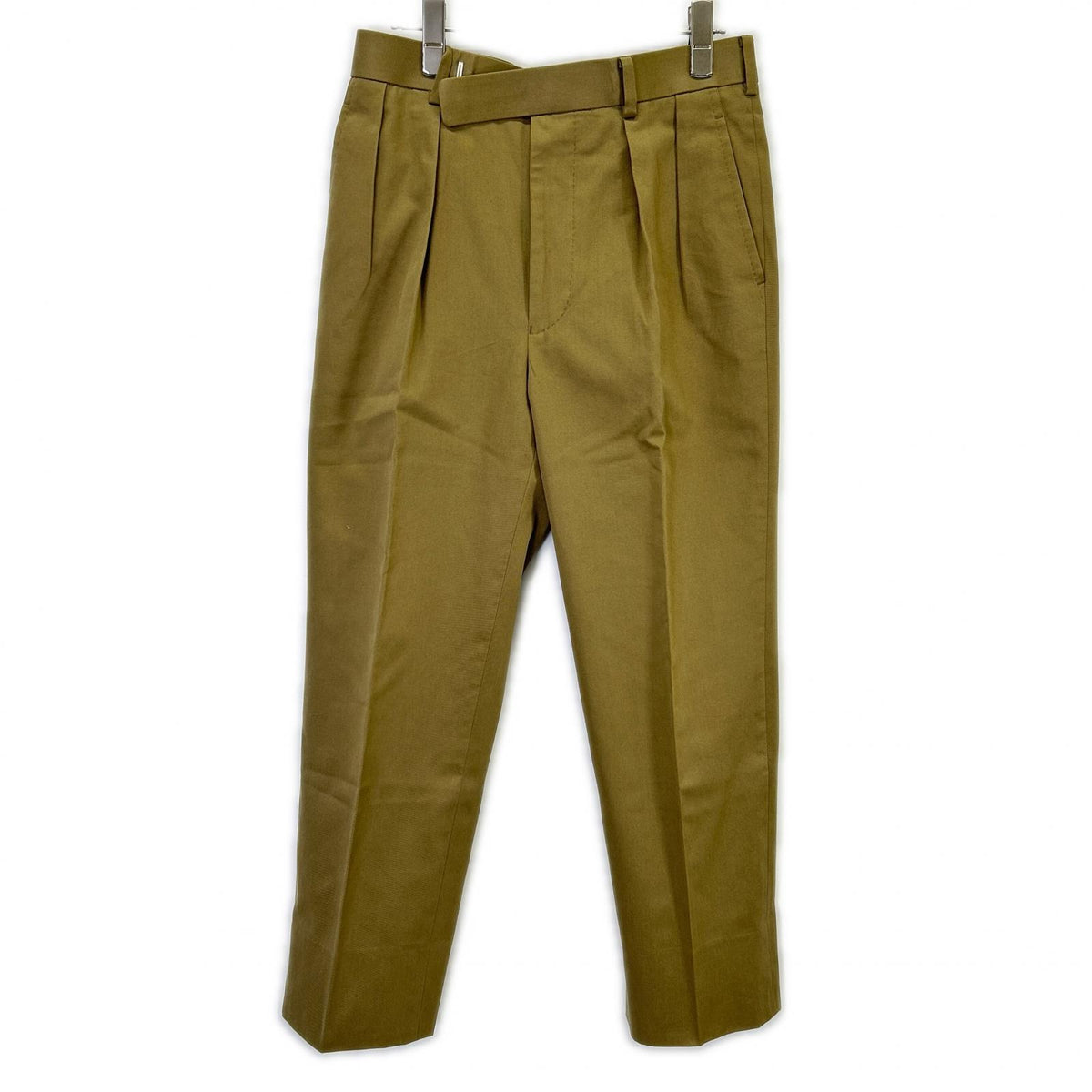 FUMIYA HIRANO Beige Burlington Cotton Pants Size 34