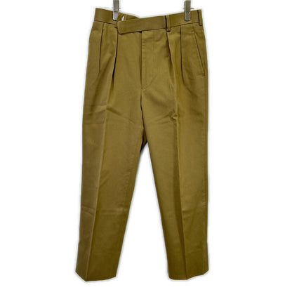 FUMIYA HIRANO Beige Burlington Cotton Pants Size 34